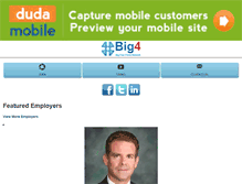 Tablet Screenshot of big4.com